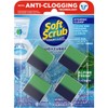 Soft Scrub In-Tank Toilet Cleaner Duo-Cubes, Alpine Fresh, 4Count