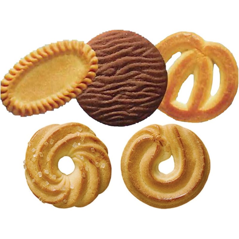 Bourbon Butter Cookies in a Can 60PC (Pack of 1