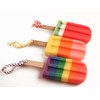 3 Pieces Ice Cream Sponge Bath Towel Bath Sponge (Random