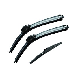 MOTIUM Premium All-Season Windshield Wiper Blades, fit for Dodge Durango 2011-2021, Jeep Grand Cherokee 2011-2013, 2 front and 1 rear (pack of 3) (22"+21"+12" 2 front and 1 rear)