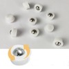 20 Pieces Small Ball Transfer Bearing Mini Table Conveyor Roller