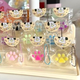 Mini Cat's Claw Mochi Squishy Toys,Mochi Squishy Toys for Party Bags,Small Kawaii Soft Fidget Toy Party Bag Fillers for Kids Girls Party Favors Birthday Gifts,Christmas Surprise Filler Gift