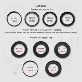 Tilta ing MB-T15 4 x 5.65 Tilta Mini Matte Box for DSLR Mirrorless Style Cameras Tilta Lens Hood Accessories Lens Ring for Compatible with BMPCC 4K 6K A7SIII A7 A7R IV GH5s