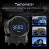ARTILAURA 2" 52mm Tachometer Gauge 0-9000 RPM Digital Blue Tacho