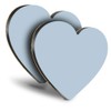 Destination Vinyl ltd Great Coasters (Set of 2) Heart -