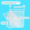 2 PCS Mesh Bathtub Toy Holder Bag, LEEFONE 18 x
