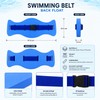 Adjustable Swim Back Float Belt for Training – EVA Buoyancy