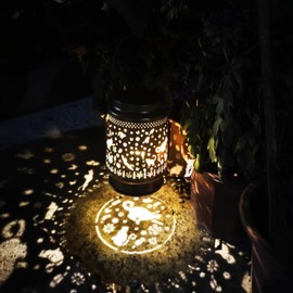 Cat Solar Lanterns Outdoor Waterproof Hanging Solar Lights Cat Art Lamp Cat Lover Gifts for Women, Patio, Lawn, Pathway, Landscape, Garden Decor, Cat Lovers Gifts (Cat)