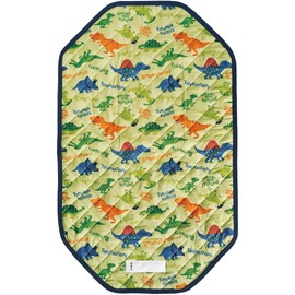 Skater BCV1 Cot Cover, S, 23.6 x 39.4 inches (60 x 100 cm), Nursery Nap Cot Cover, Bed Sheet, Dinosaurus