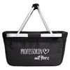 Huuraa Einkaufskorb Professorin mit Herz Geschenk 20 Liter Black Professorin
