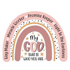 GODLY WORSHIP My God That is Who You Are Keychain Waymaker Faith Scripture Acrylic Keychain Motivational Christian Religious Keychains For Bag Purse Backpack Keyrings Gifts For Men Women