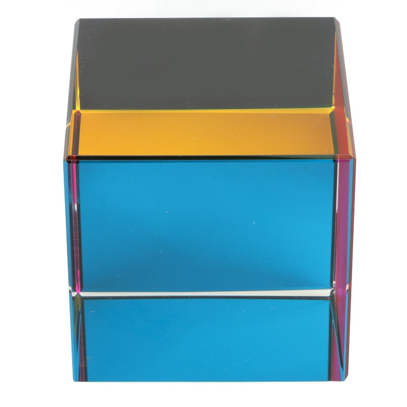 Color Cube Optical 6 Sides Cube Optical Cube Prism for
