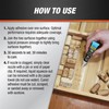 DAP RapidFuse Super Glue Gel Adhesive, Clear, 0.7 oz (7079800178)