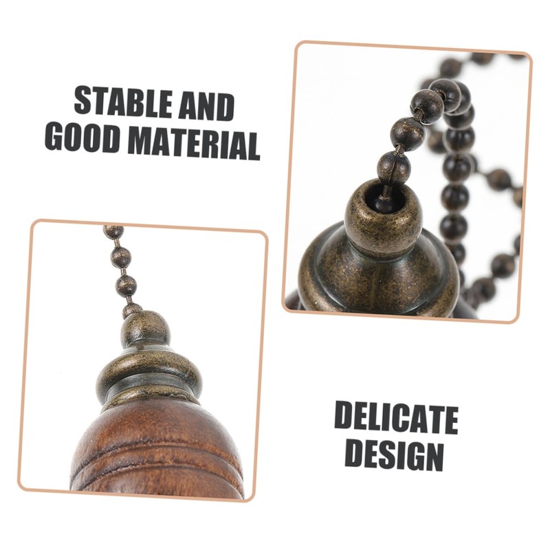 Cabilock 4sets Pendant Pull Chain Replacement Ceiling Fan Pulls Home