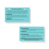Professional Teeth Whitening Aftercare Instructions Cards | Package of 50