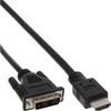 InLine Adapter Cable Black, 3 m