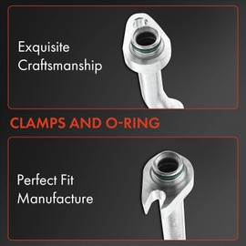 A-Premium A/C Suction and Discharge Line Hose Assembly Compatible with Chrysler PT Cruiser 2001-2006 L4 2.4L