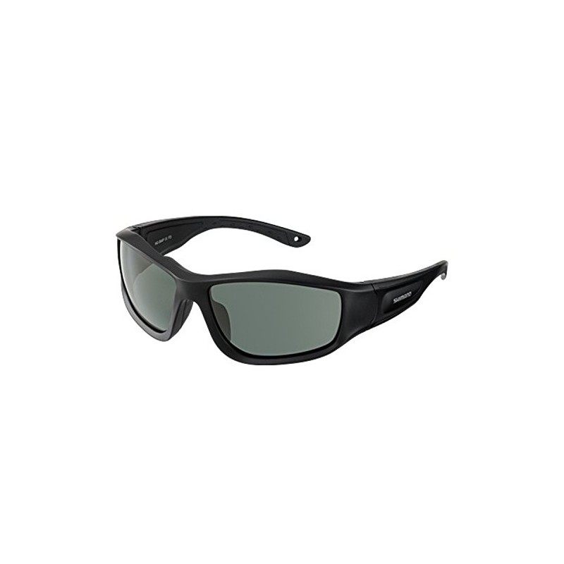 Shimano HG-064P Polarized Fishing Sunglasses, Floating Fishing Glasses, Matte Black,