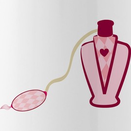 CafePress Princess Perfume Stainless Water Bottle 1 1.0L (34 oz) Stainless Steel Water Bottle