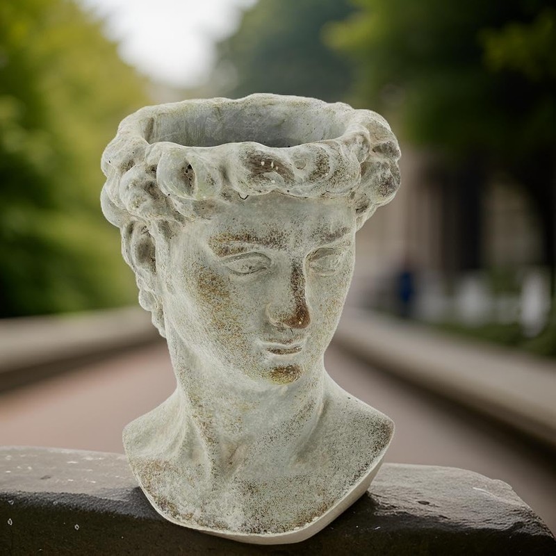 The Bridge Collection Antique Style Old World Greek Statue Head