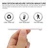 BLMHTWO Pack of 50 Micro Dosing Spoons, Measuring Spoons, Gram,