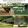 Double Camping Hammock With Mosquito Net Nylon Hanging Bed &