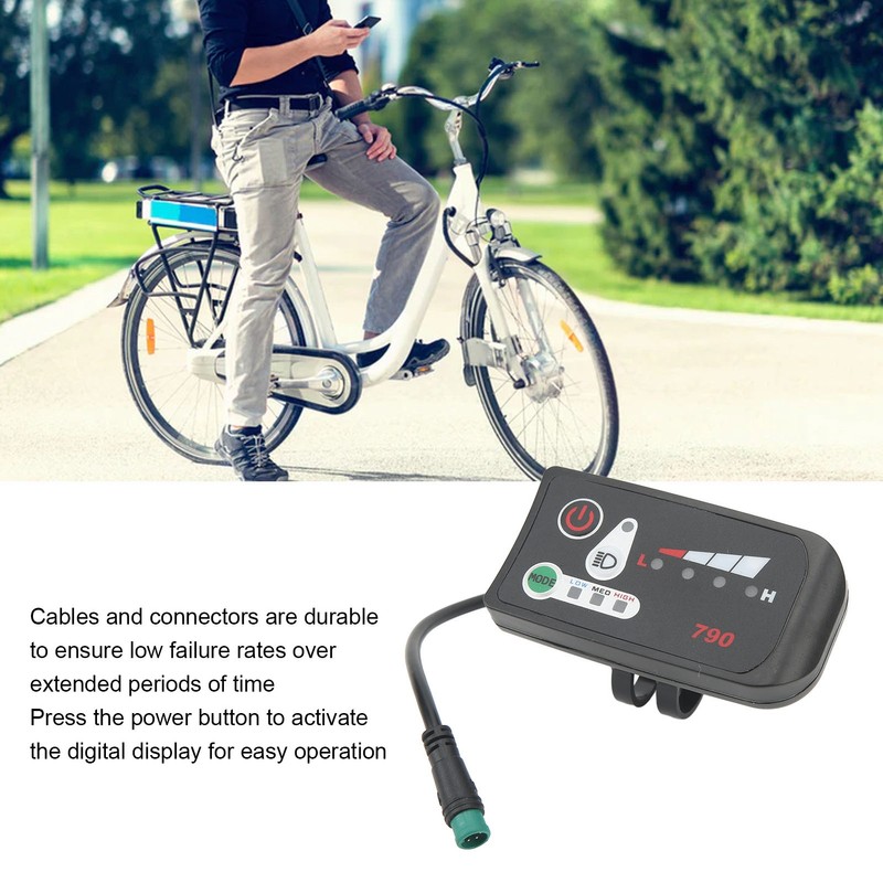 Electric Bike LED Power Display Panel Electric Bike Modification Display