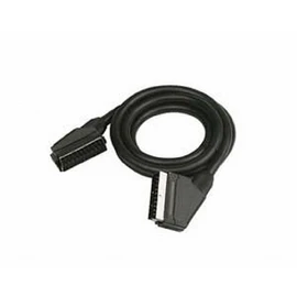 kenable Scart Plug to 2 x Male Cable Splitter Y Adapter Cable 21-Pin Connected Connection Cable Gold-Plated 15 m [15 Metres]