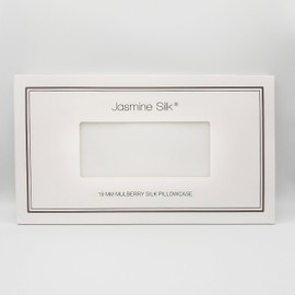 100% 19 Momme Charmeuse Silk Pillowcase Oxford Boudior Cot Bed Pillowcase (Ivory) 30 x 40 cm + 7cm Border