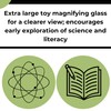 U.S. Toy US Toy One Jumbo 9" Plastic Magnifying Glass,