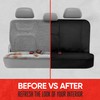 Motor Trend SpillGuard Waterproof Rear Split Bench Seat Covers for