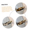 Mikinona 6pcs No Bend Hair Clips for Women Acetate Alligator
