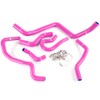 G-PLUS Silicone Radiator Coolant Hose Pipe Kit w/Clamps Compatible with