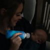 Dr. Brown's Options+ Narrow Glass Bottle Sleeve, 100% Silicone, Glow-in-the-Dark,