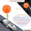 Arenbel 6 Speed Car Racing Gear Shifter Lever Knob Polished