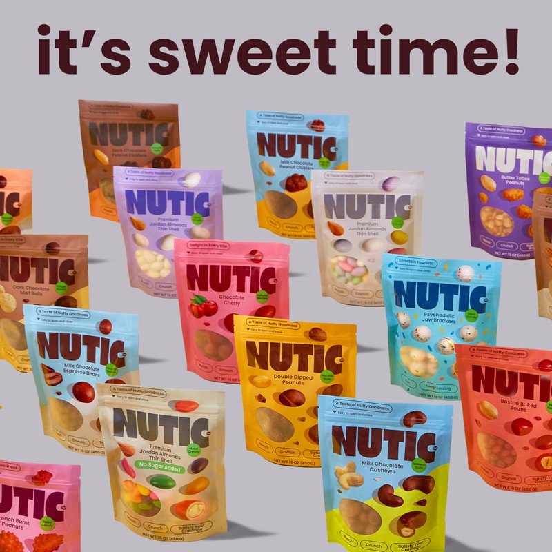 Nutic Gourmet Sugar Free Chocolate Covered Espresso Beans - 2LB,