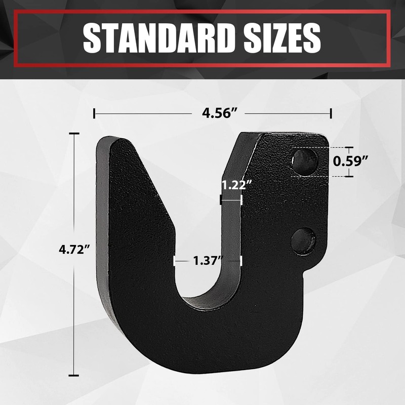 VIAGL Cat 1 Quick Hitch Top Hook Fit for Harbor