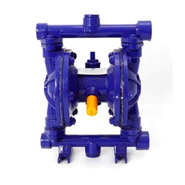 LOYALHEARTDY Air-Operated Double Diaphragm Pump Cast Iron Diaphragm Pump QBK-15L Membrane Pump 1/2 Inch Inlet Outlet 12 GPM for Diesel Kerosene Motor Oil
