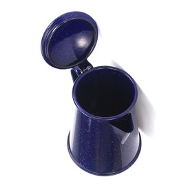 Sharplace Enamel Coffee Kettle Tea Kettle Milk Jug Coffee Pitcher Juice Water Jug Milk Beverage Dispenser Kung Fu Tea Water Pitcher for office, 0.8L