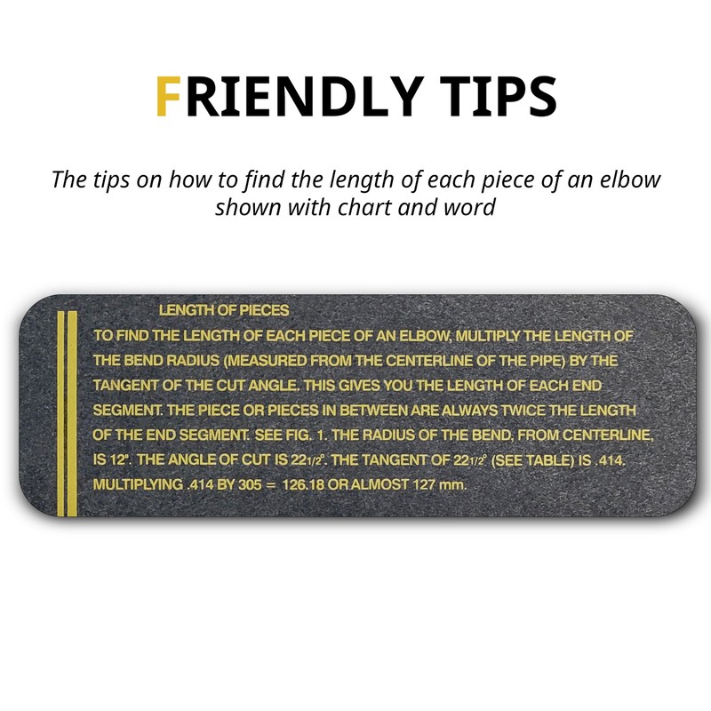 Goldland-WELD PROTECT Pipe Wrap Around, Multipurpose Pipe Measuring Tool, Flex