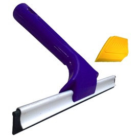 VViViD Handheld All-Purpose Rubber Household Squeegee Including Yellow Multi-Purpose Window Scraper