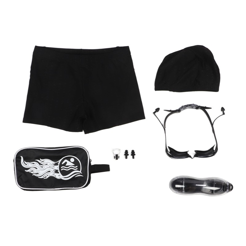 7 Piece Set Swimming Goggles Set Anti Fog UV Protection