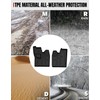 A & UTV PRO Front Floor Mats, All Weather Protection