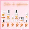 Kit Vitamina C Bioaqua Facial Aclarante Hidratante 6 Piezas
