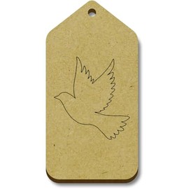 Azeeda 10 x 'Flying Bird' 66mm x 34mm Gift Tags (TG00145486)