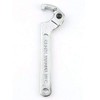 TOOLSTAR Hook Wrench C Wrench 32-76mm Adjustable Hook Wrench Chrome