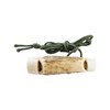 EUROHUNT Real Horn Gun Dog whistle, Hundepfeife Hirschhorn circa 7