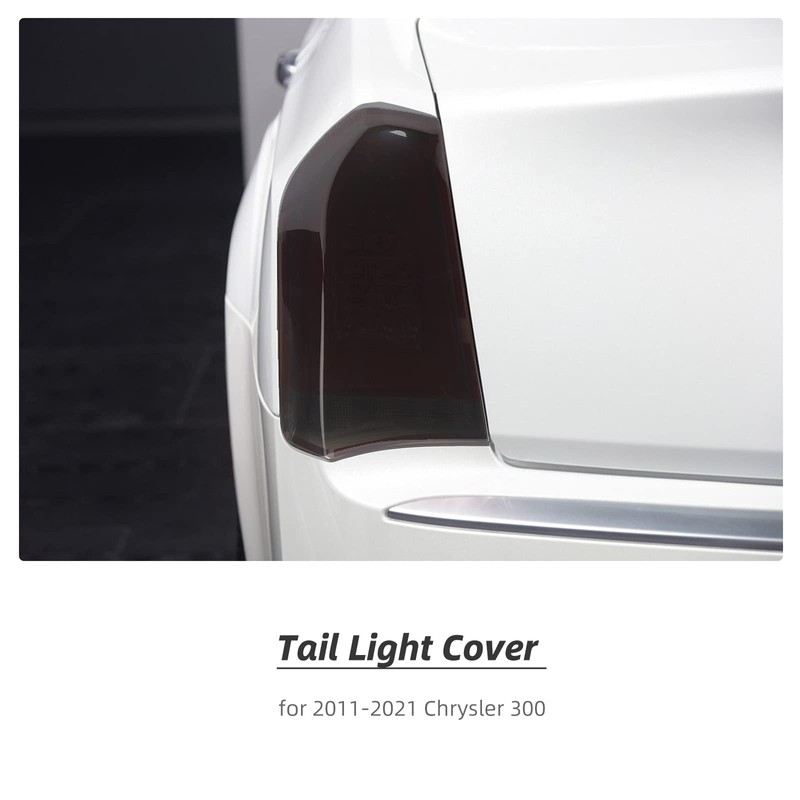 Hoolcar Tail Light Lamp Cover Guard Trim Bezel Frame Decor