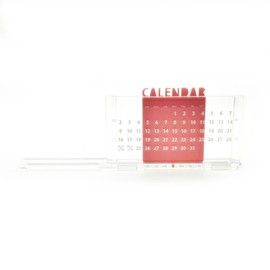 You can decorate your Aksta ~ Perpetual Calendar, Acrylic, Tabletop, 8 Colors, Pressed Life, Interior Decoration, Acsta, Pastel Pink