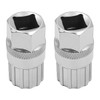 ANCLLO 2PCS Bicycle Freewheel Remover Tool, Flywheel Socket Wrench Tool,